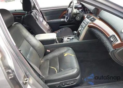 2005 Acura Rl 3.5 из США, поврежденный, VIN JH4KB16545C005296